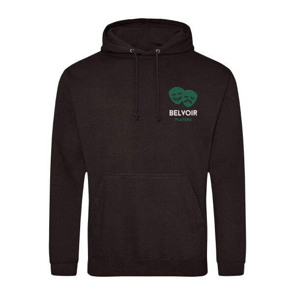 Belvoir Players Adult Membership - Hoodie (black) Thumbnail