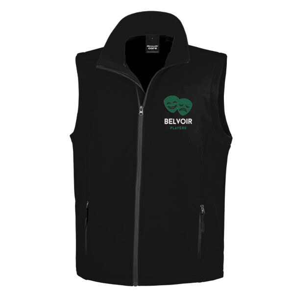 Belvoir Players Adult Membership - Softshell Gilet Thumbnail