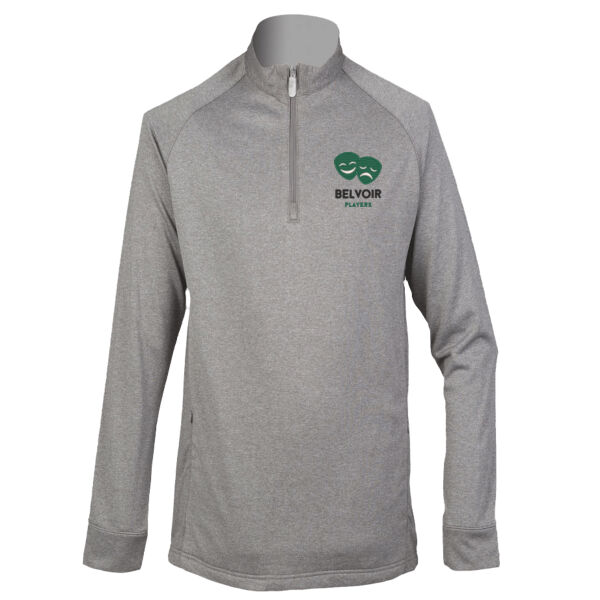 Belvoir Players Adult Membership - Quarter Zip (grey) Thumbnail