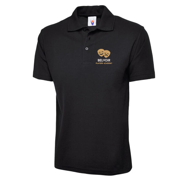 Belvoir Players Senior Academy - Polo Shirt (black) Thumbnail